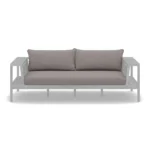 Callais Outdoor Taupe Gray Sofa Cushion Cover Set