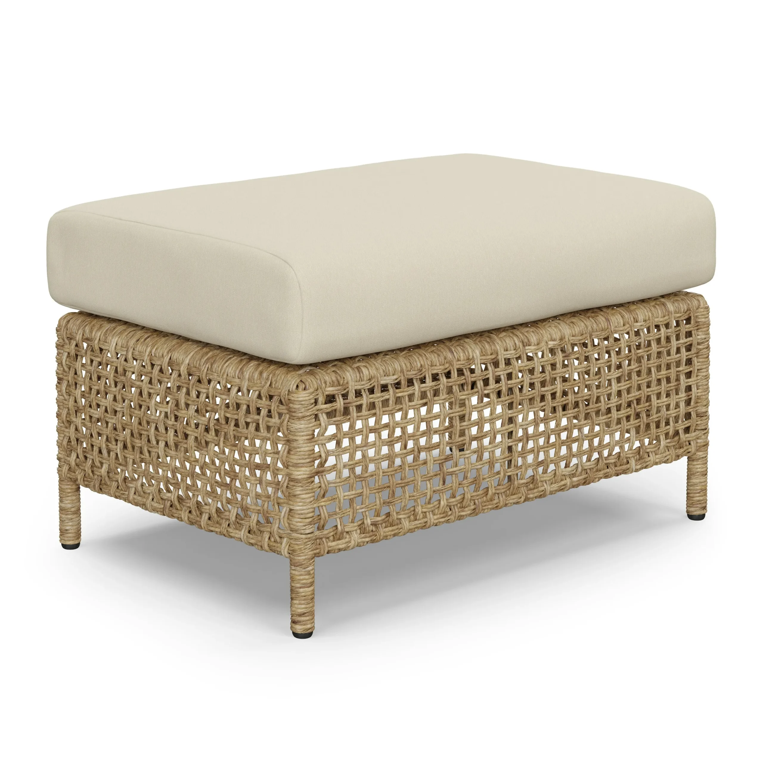 Robbi 29_ Outdoor Ottoman - Dravite Ivory - Image 9