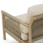 Rosa 80_ Outdoor Sofa - Dravite Ivory