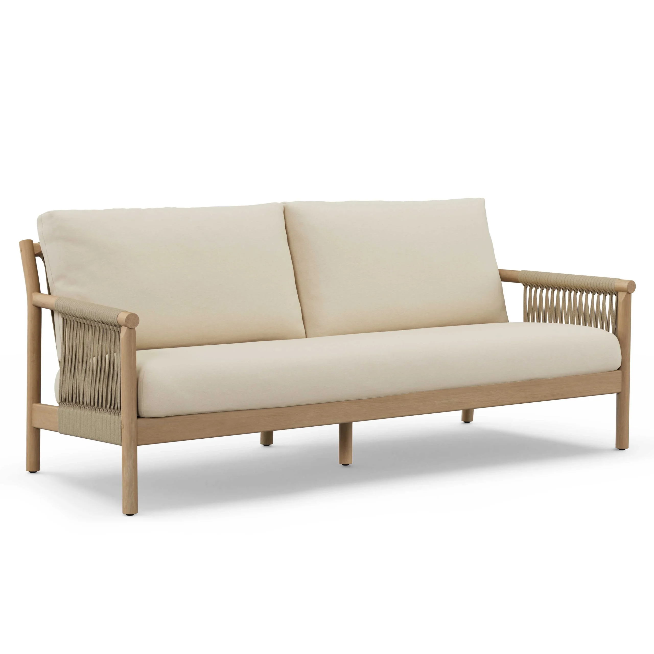 Rosa 80_ Outdoor Sofa Lounge Set - Dravite Ivory - Image 10