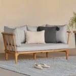 Sora 66.5_ Outdoor Loveseat - Beach Sand