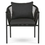 Calicut Outdoor Dining Chair - Coast Black
