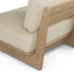 Daphne 34_ Outdoor Lounge Chair - Dravite Ivory