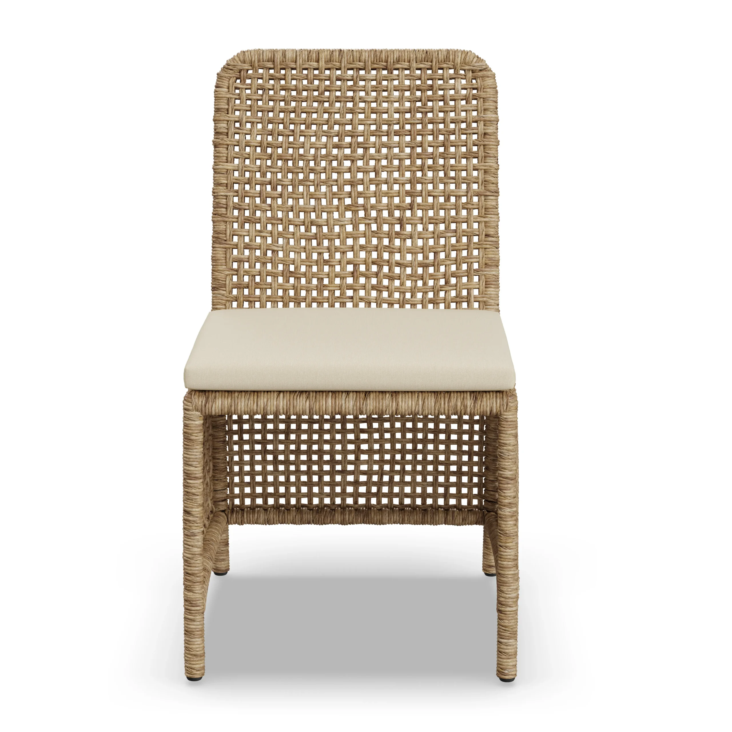 Robbi Outdoor Dining Chair - Dravite Ivory - Image 3