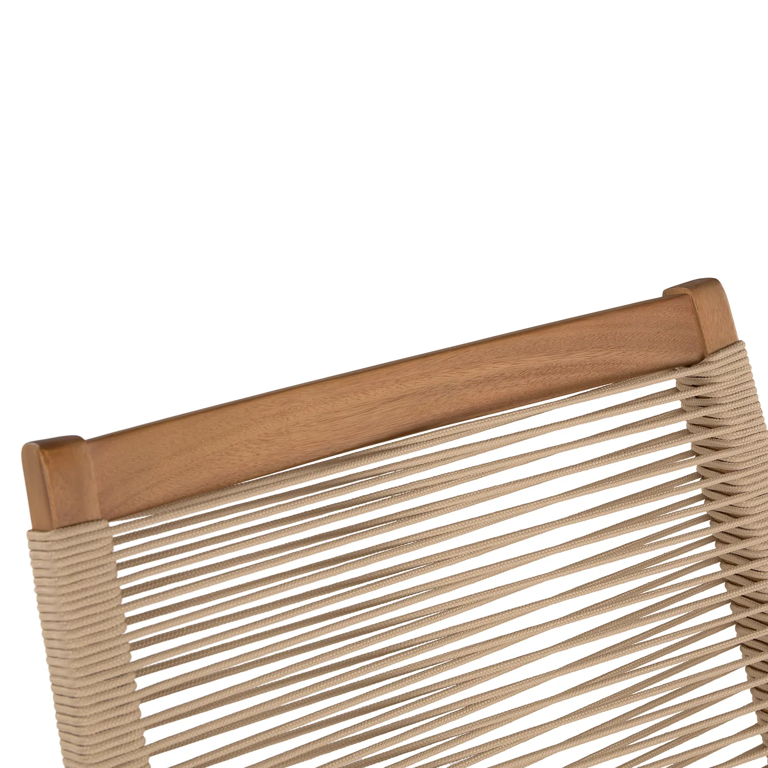Santo 25.5_ Outdoor Folding Lounge Chair - Ecru - Image 6