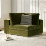 Beta 45_ Corner Chair Module - Cypress Green