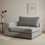 Beta 49_ Left Arm Chair Module - Welsh Gray