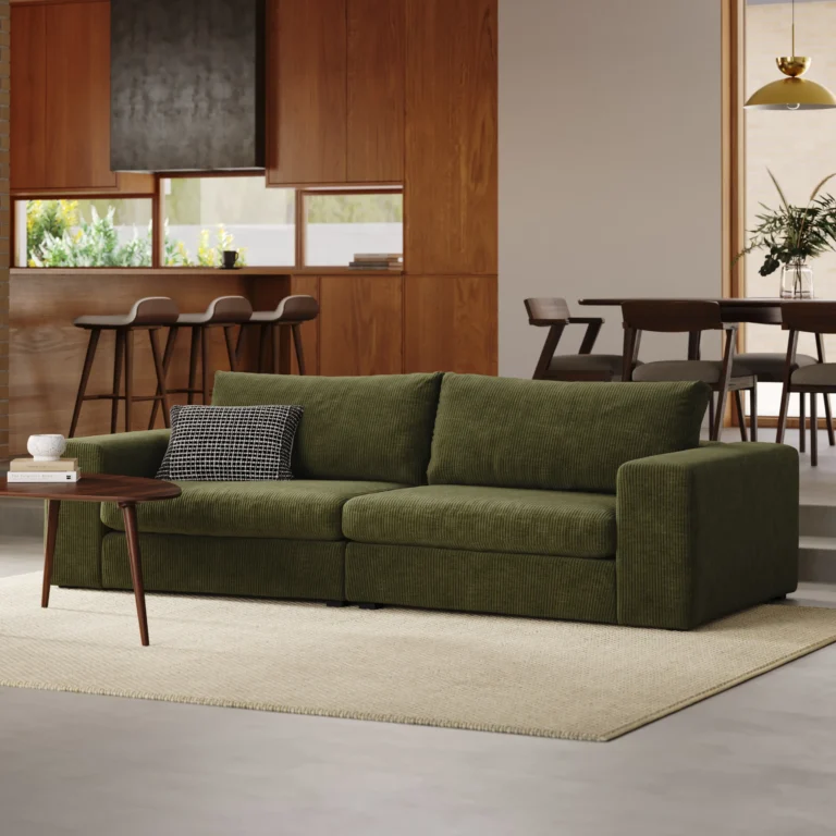 Beta 98_ Modular Sofa - Cypress Green