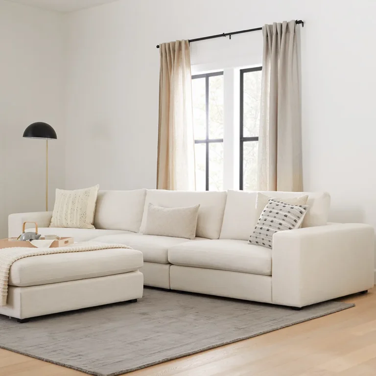 Beta 137_ Modular Sofa - Quartz White