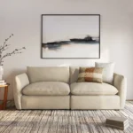 Leigh 92_ Modular Sofa - Silver Taupe