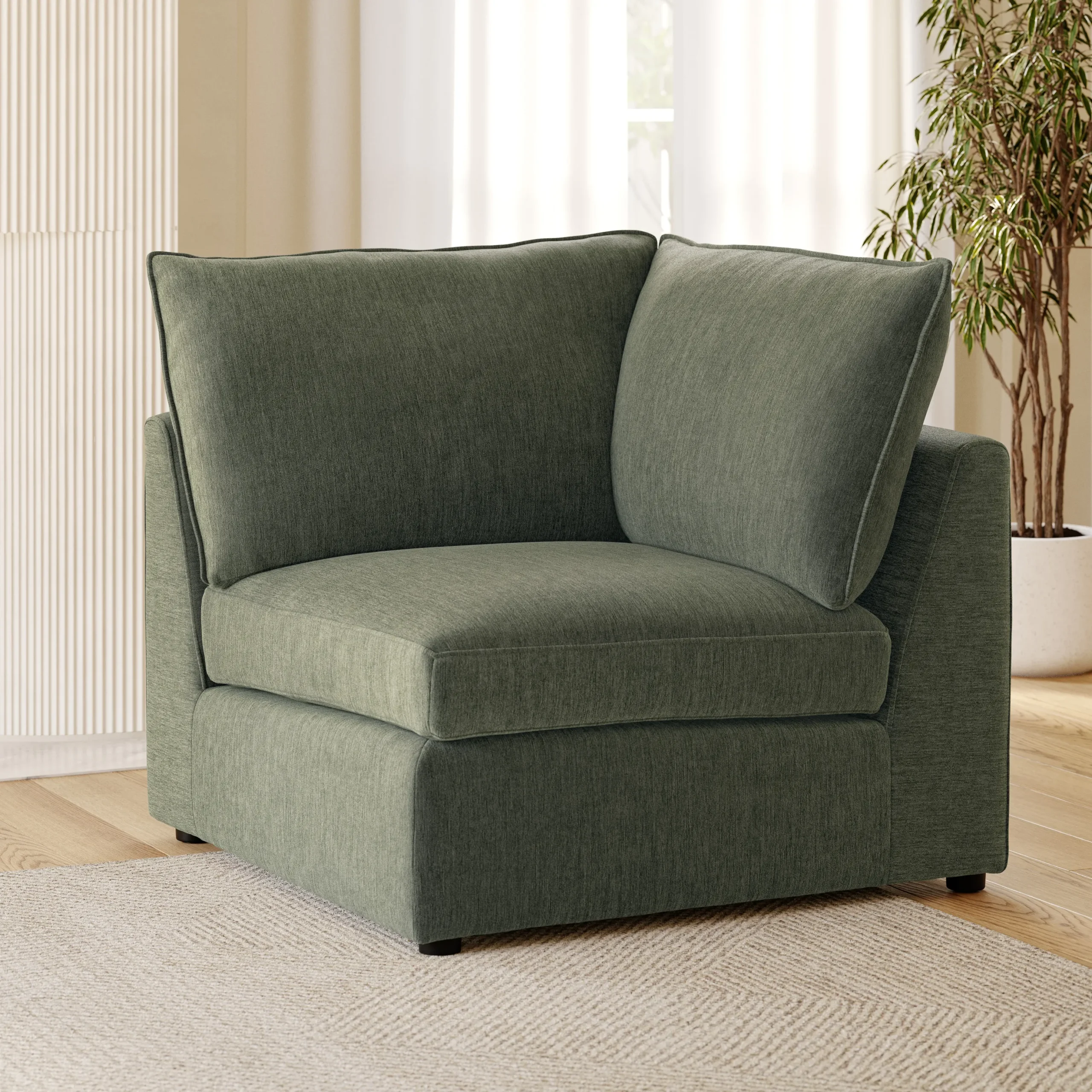 Lenae 38_ Corner Module - Eleos Green