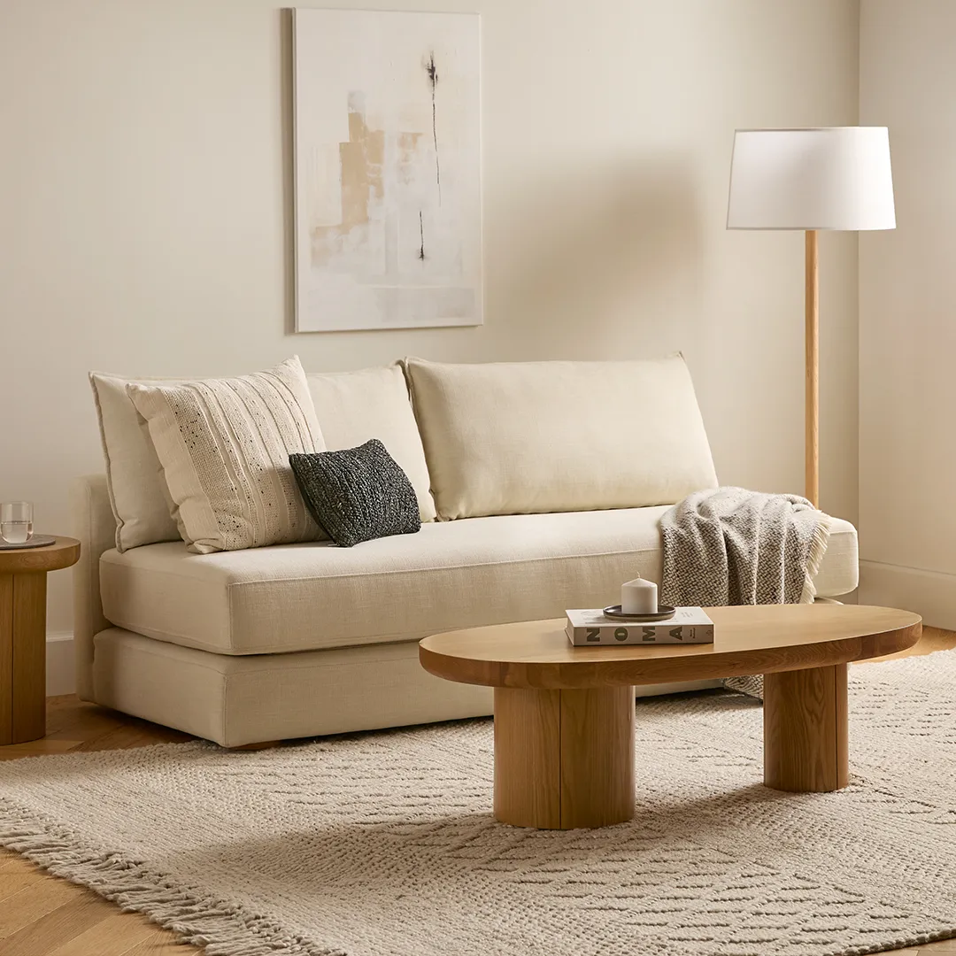 Braam 75_ Sofa Bed - Vintage White - Image 13
