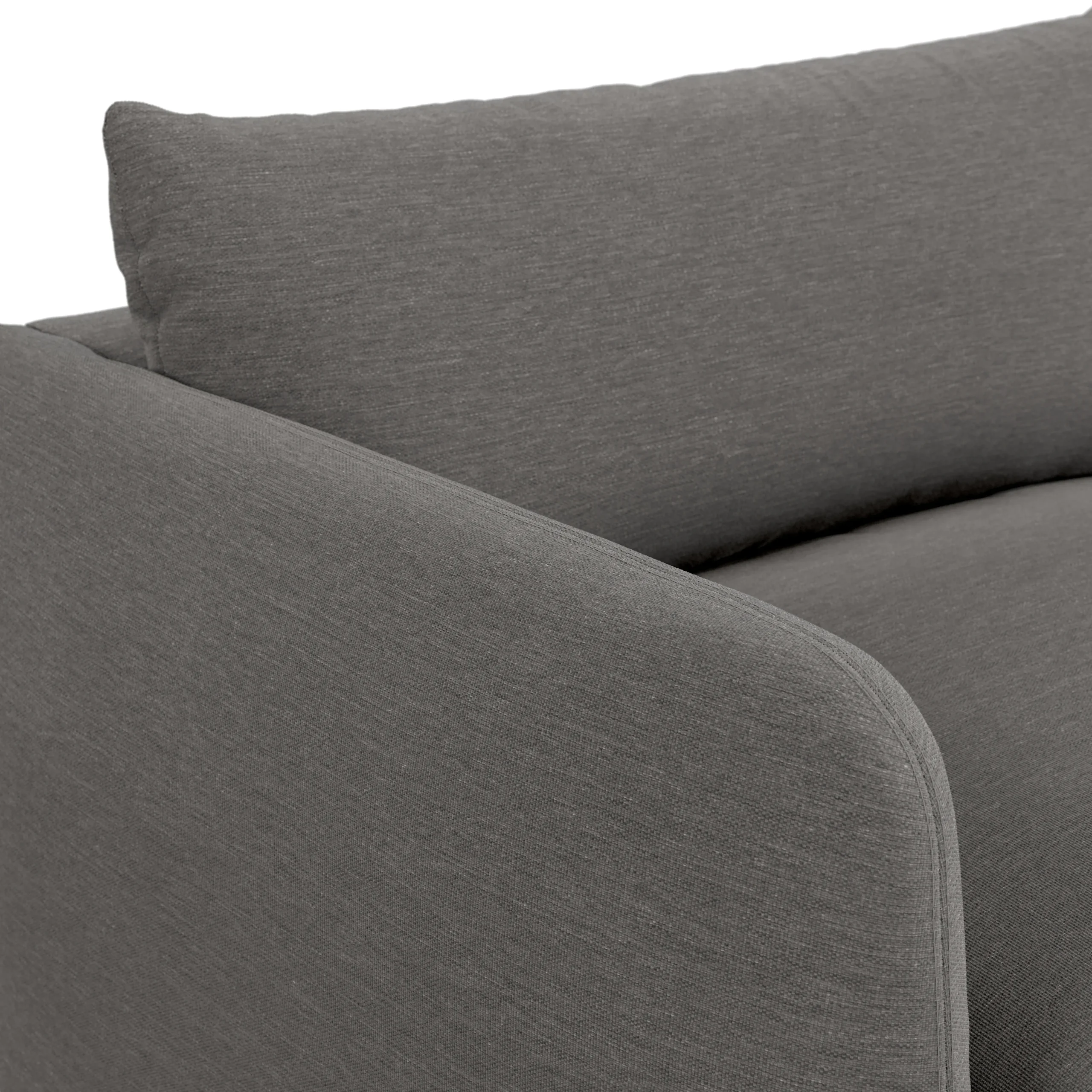 Leigh 86_ Sofa Bed - Silver Gray - Image 15