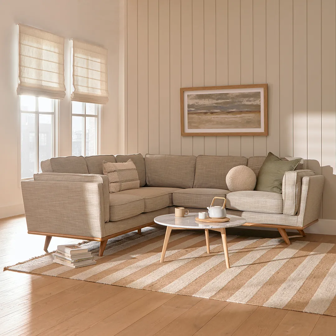 Timber 93_ Corner Sectional - Rain Cloud Gray - Image 2