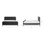 Faydra King Bed - Black