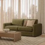 Riley 84_ Sofa Bed - Napa Moss