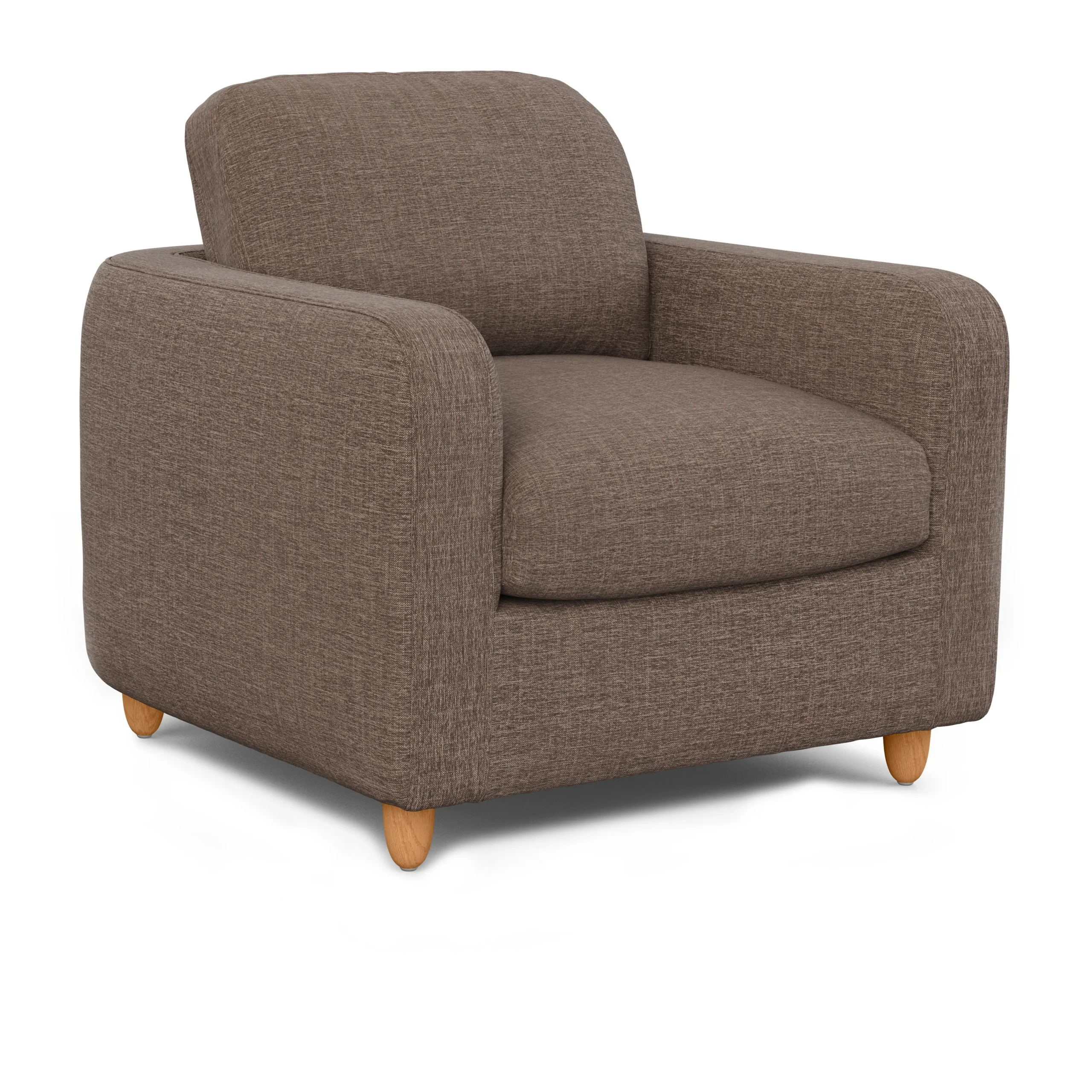 Vati 37_ Lounge Chair - Honey Oak and Buckler Brown - Image 10