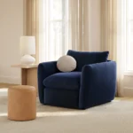 Leigh 42_ Velvet Lounge Chair - Hale Ink