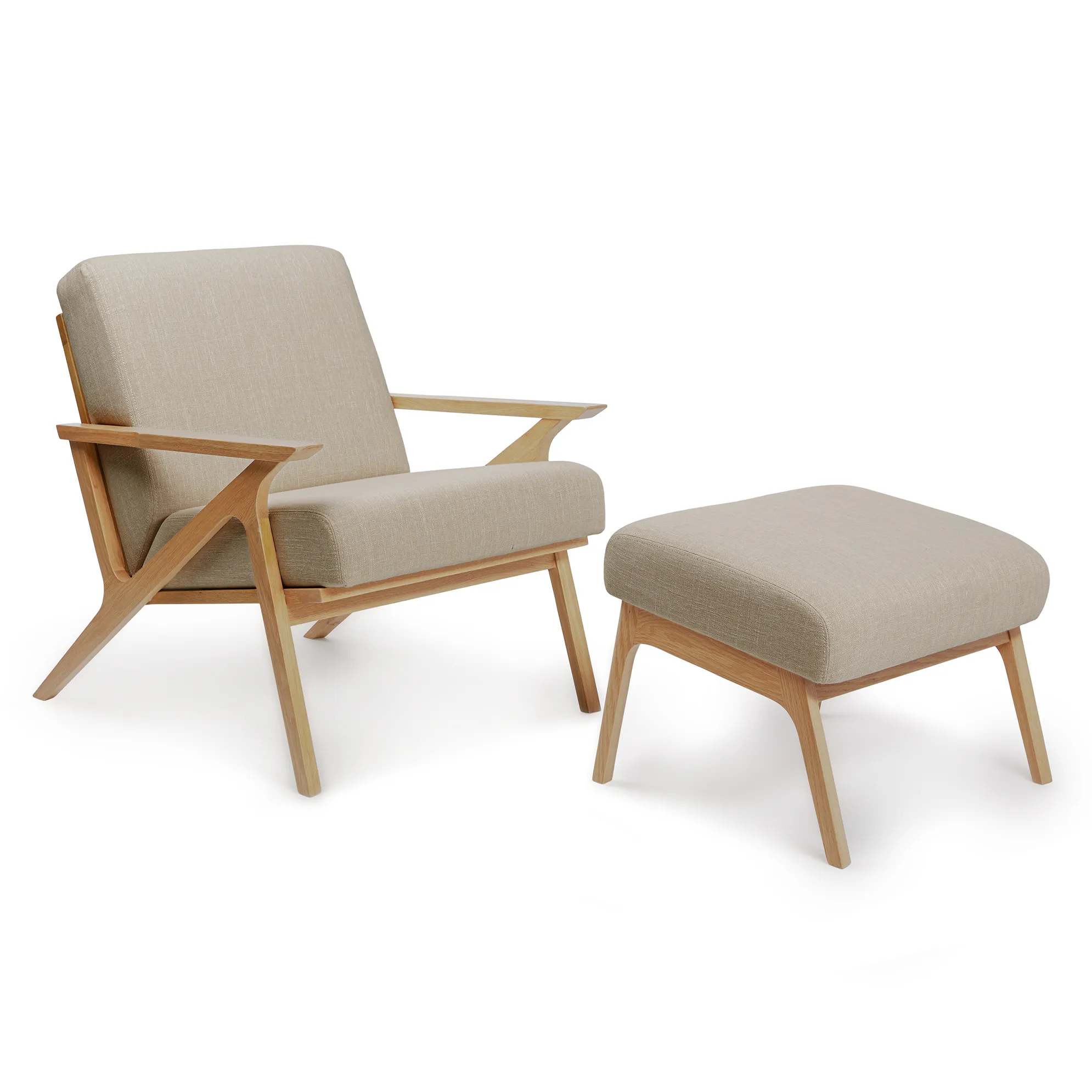 Otio 26_ Lounge Set - Oak and Welsh Taupe - Image 15