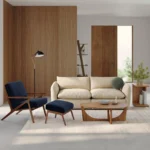 Otio 26_ Velvet Lounge Set - Walnut and Hale Ink