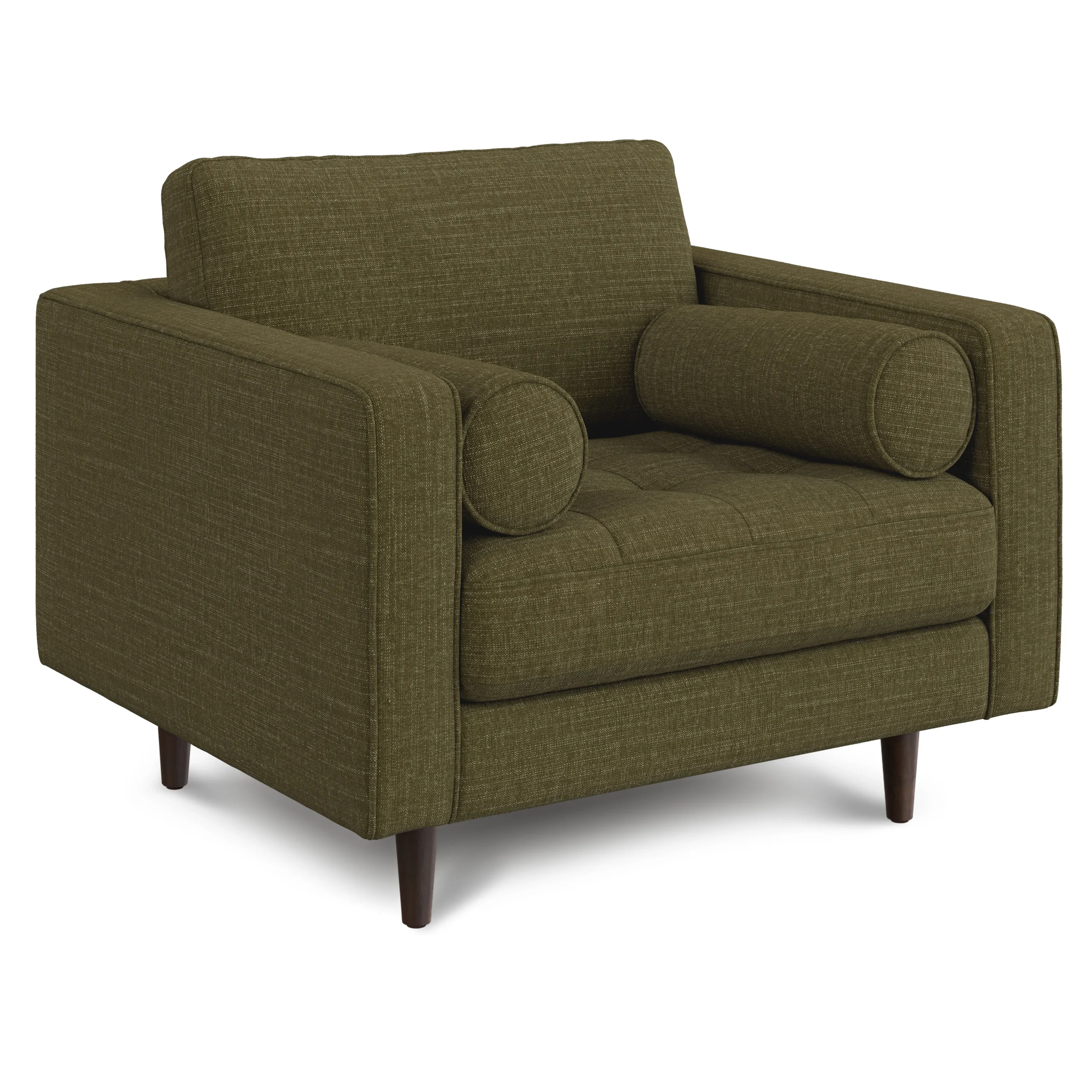 Sven 42_ Tufted Lounge Chair - Napa Moss - Image 12
