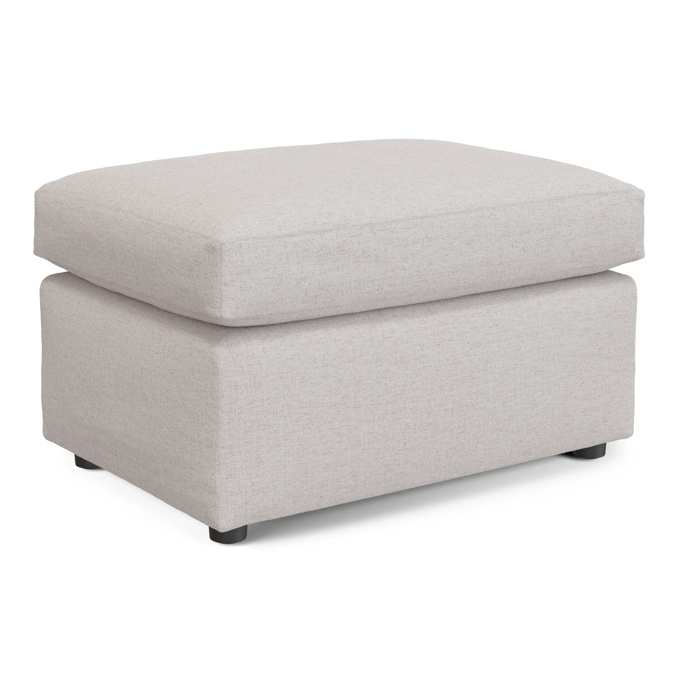 Landry 28_ Ottoman - Napa White - Image 2