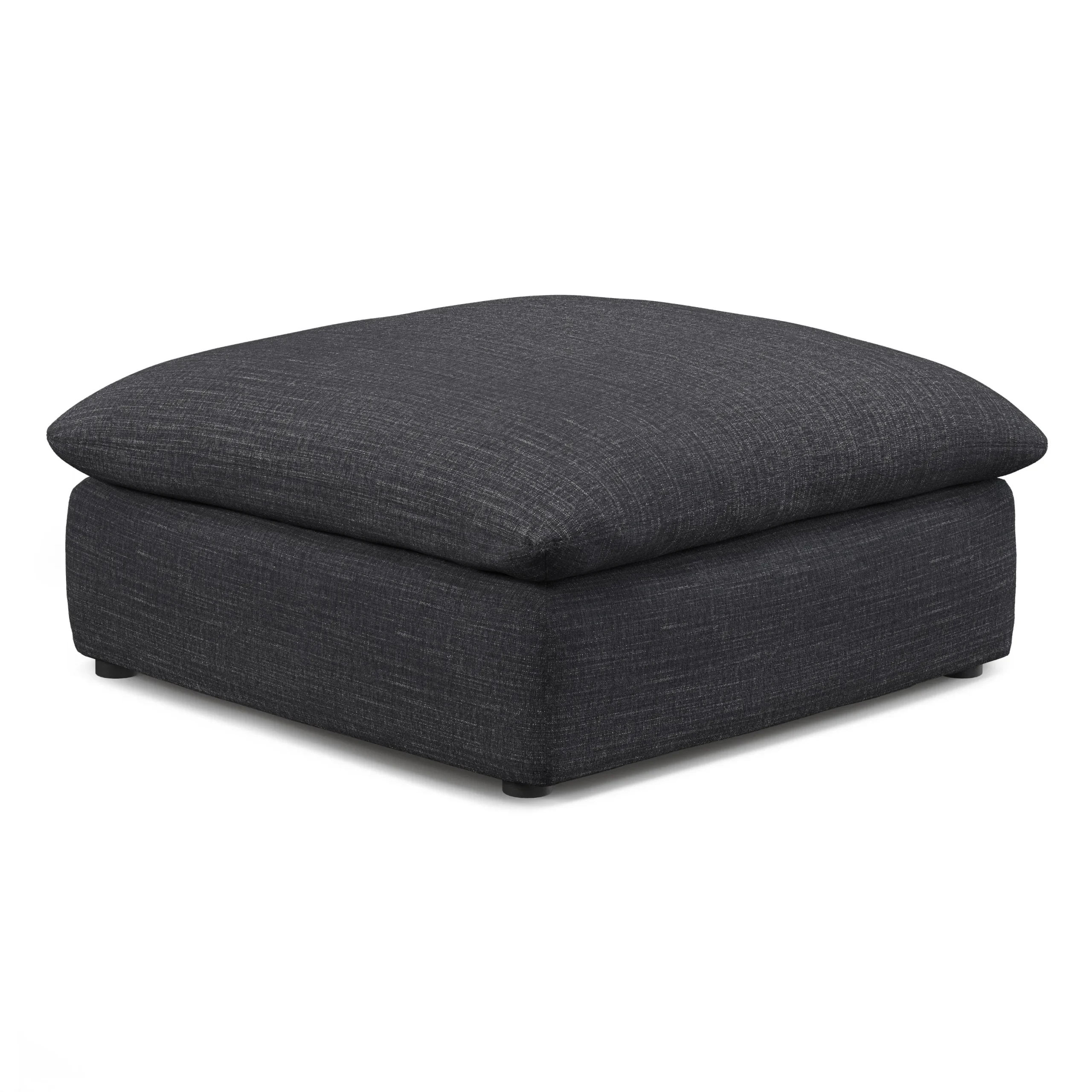 Leigh 41_ Ottoman - Napa Charcoal - Image 2