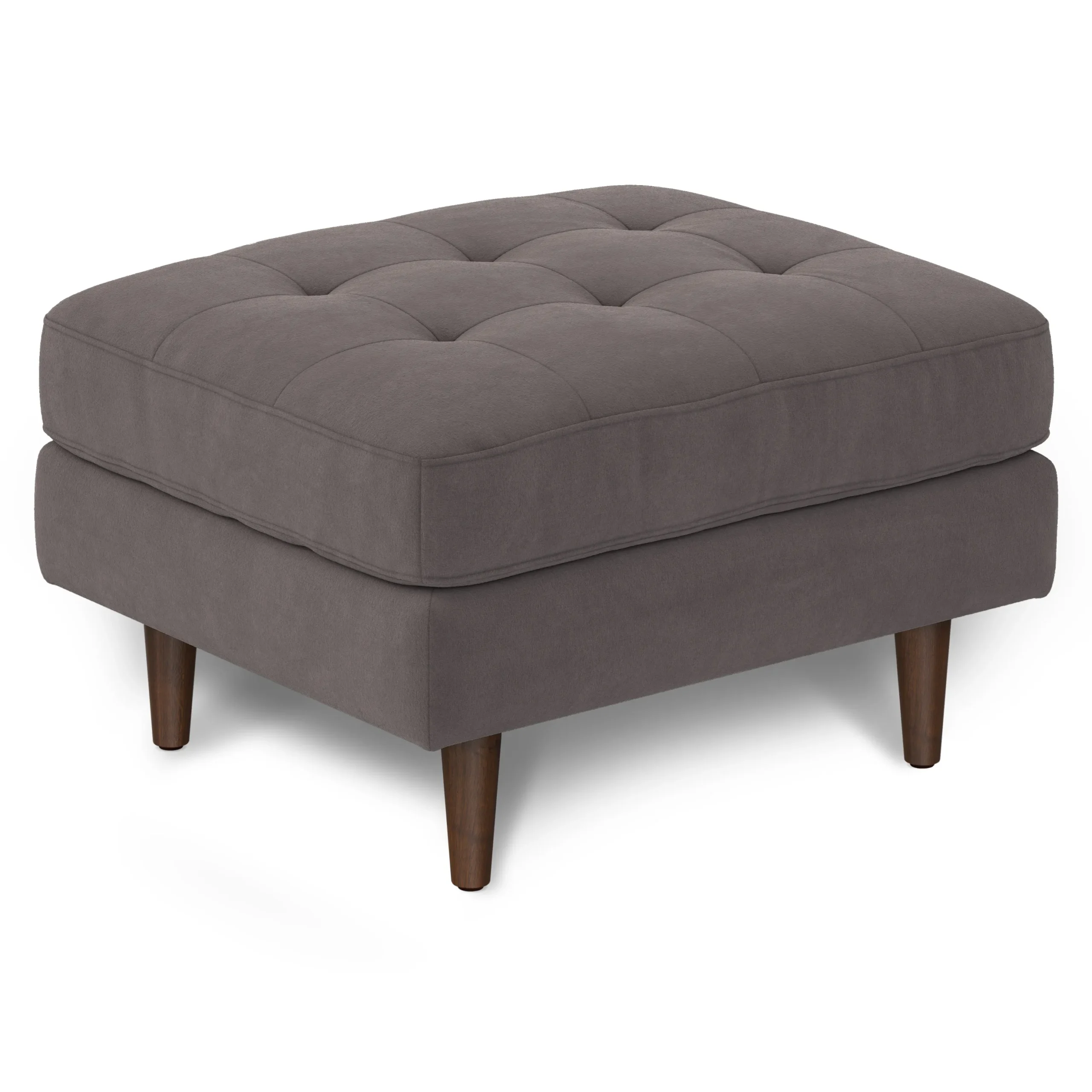 Sven 30_ Velvet Ottoman - Hale Warm Gray - Image 10