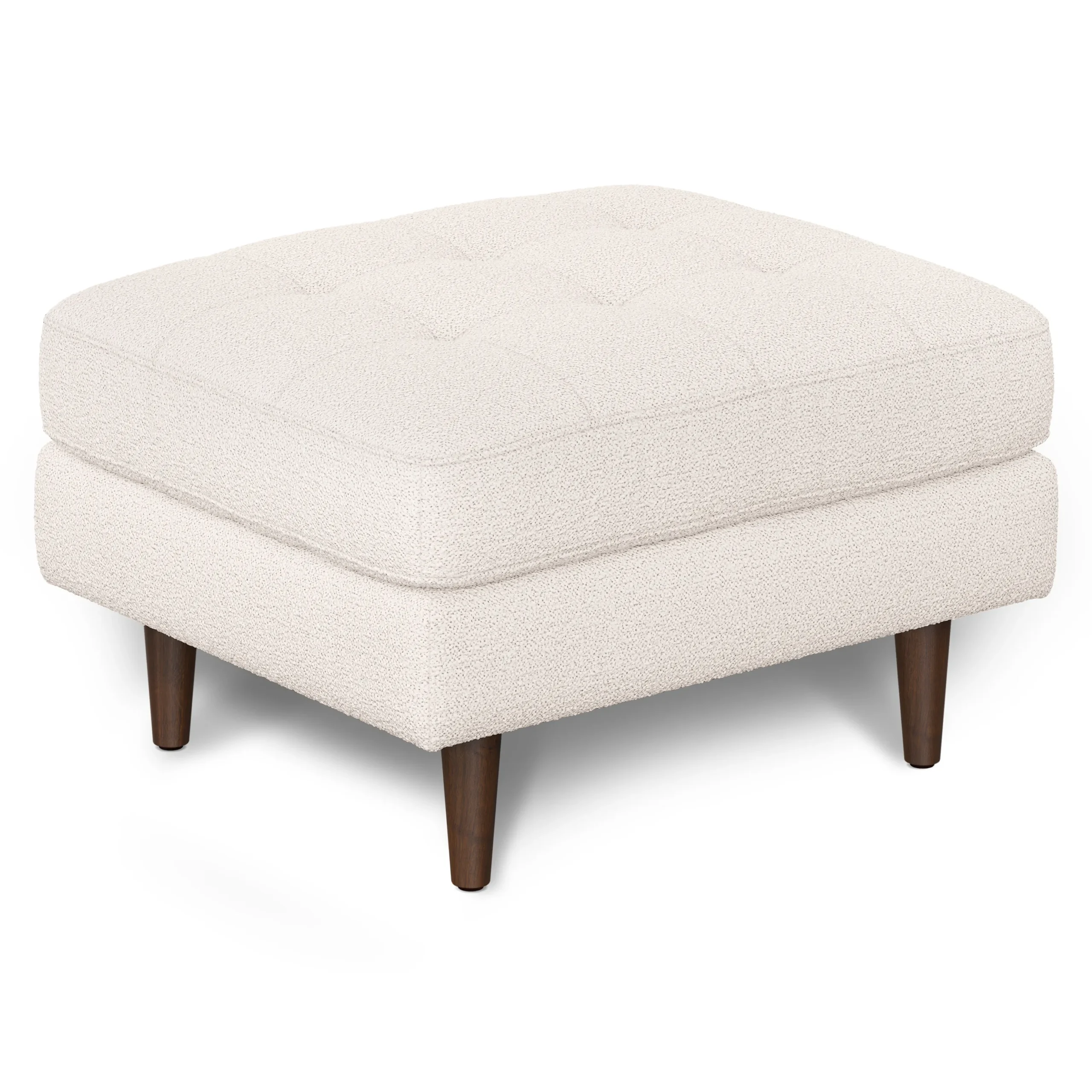 Sven 30_ Ottoman - Ivory Wool Bouclé - Image 9