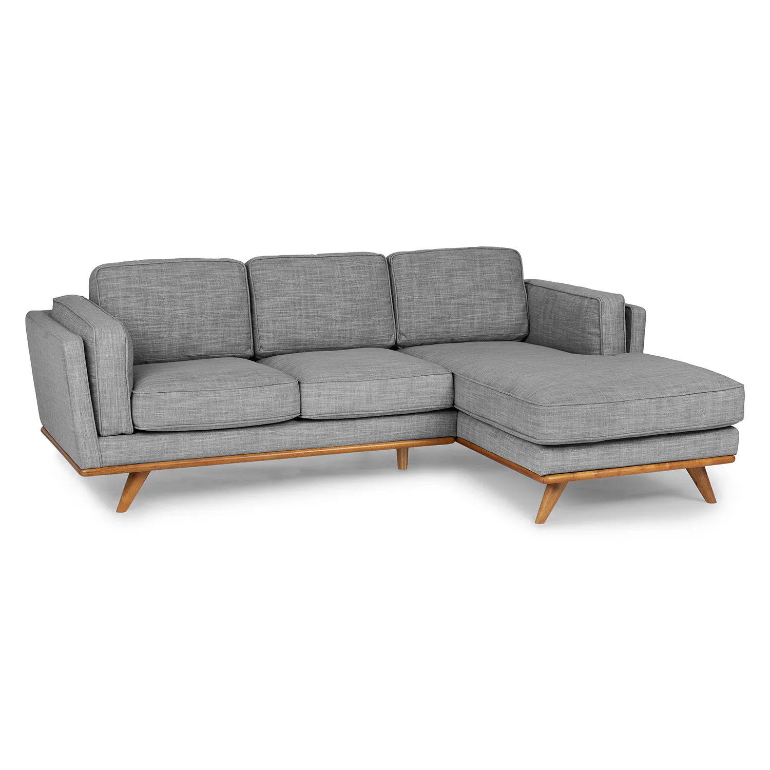 Timber 93_ Right Sectional - Pebble Gray - Image 2