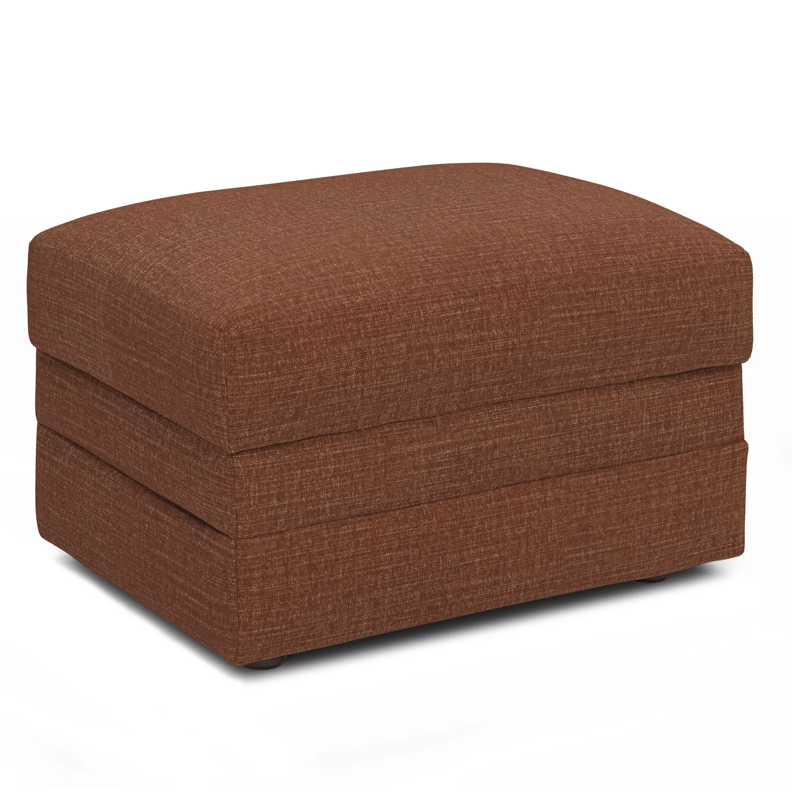 Riley 28_ Ottoman - Napa Rust - Image 10
