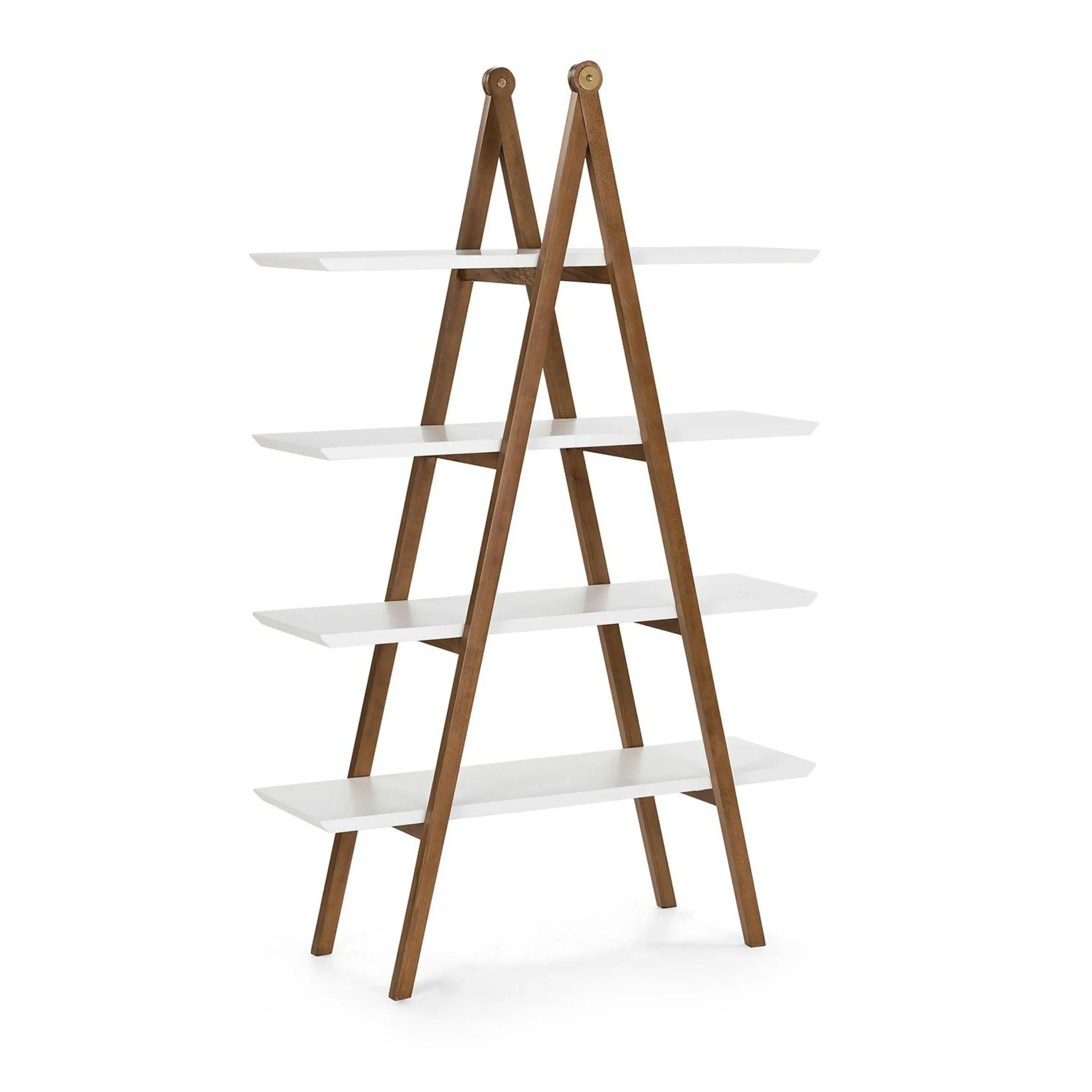 Caliper 47_ Shelving Unit - White_Walnut - Image 2
