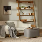Fantol 51.5_ Shelving Unit, Wide - Natural Oak