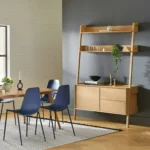 Fantol 51.5_ Shelving Unit with Storage - Natural Oak