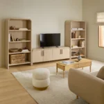 Faydra 34.5_ Bookcase - Natural Ash