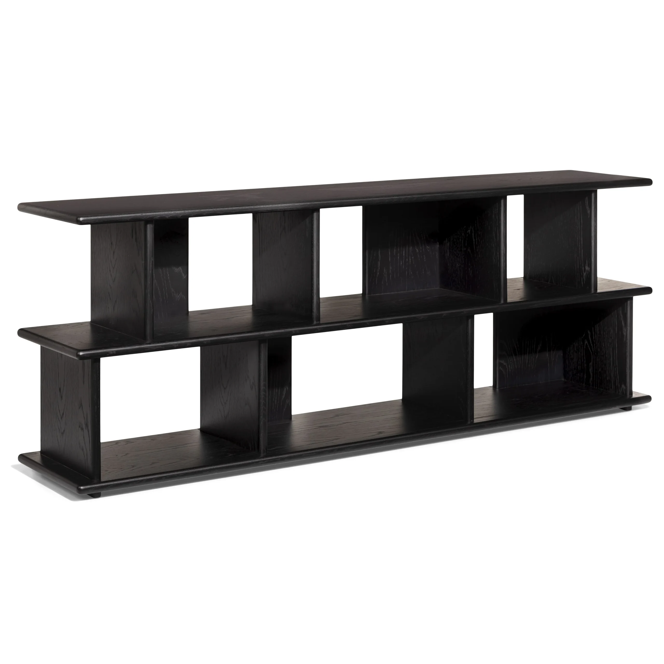 Lafora 72_ Bookcase, Short - Black - Image 2