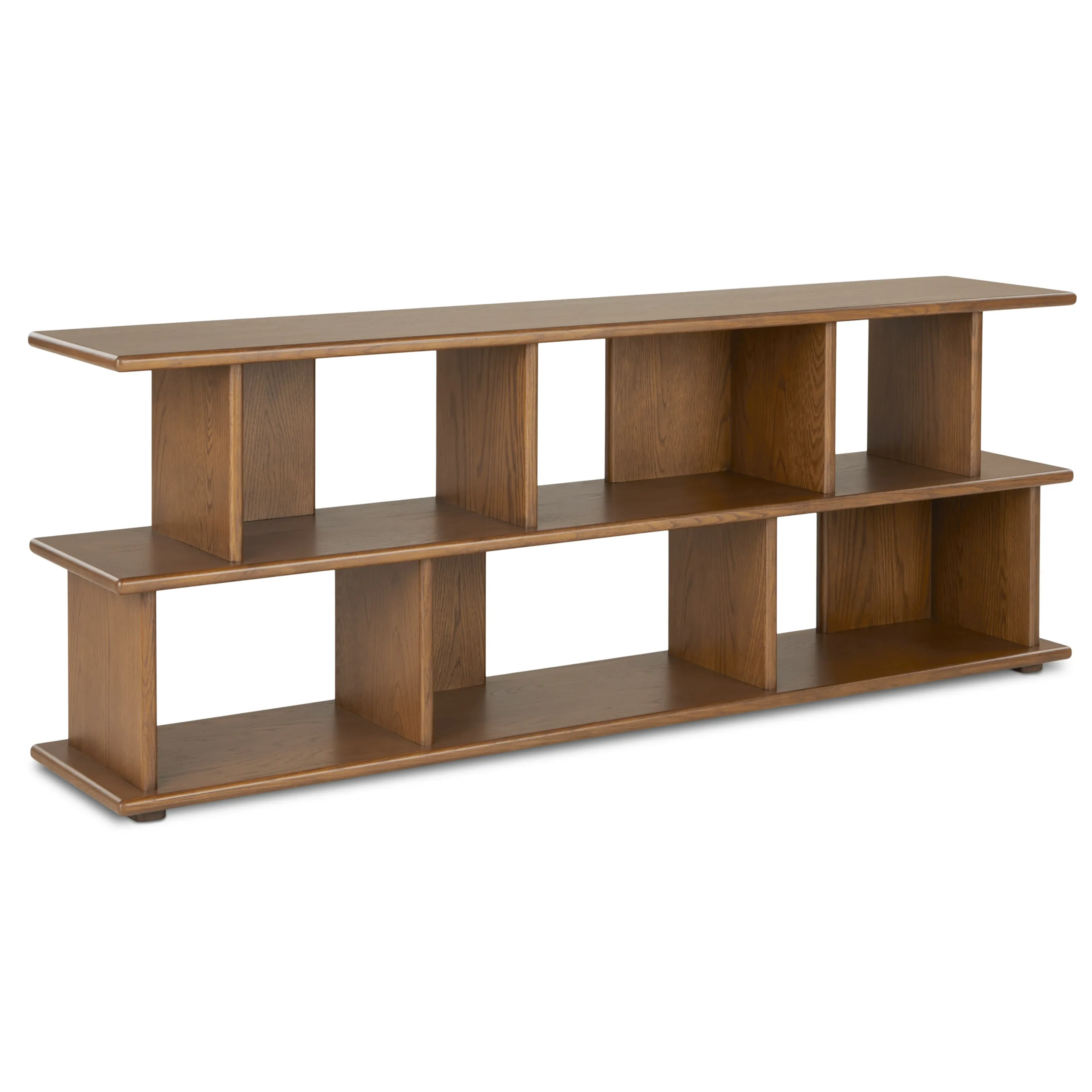 Lafora 72_ Bookcase, Short - Smoked Oak - Image 2