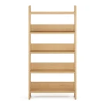 Lilya 39_ Shelving Unit, Wide - White Oak