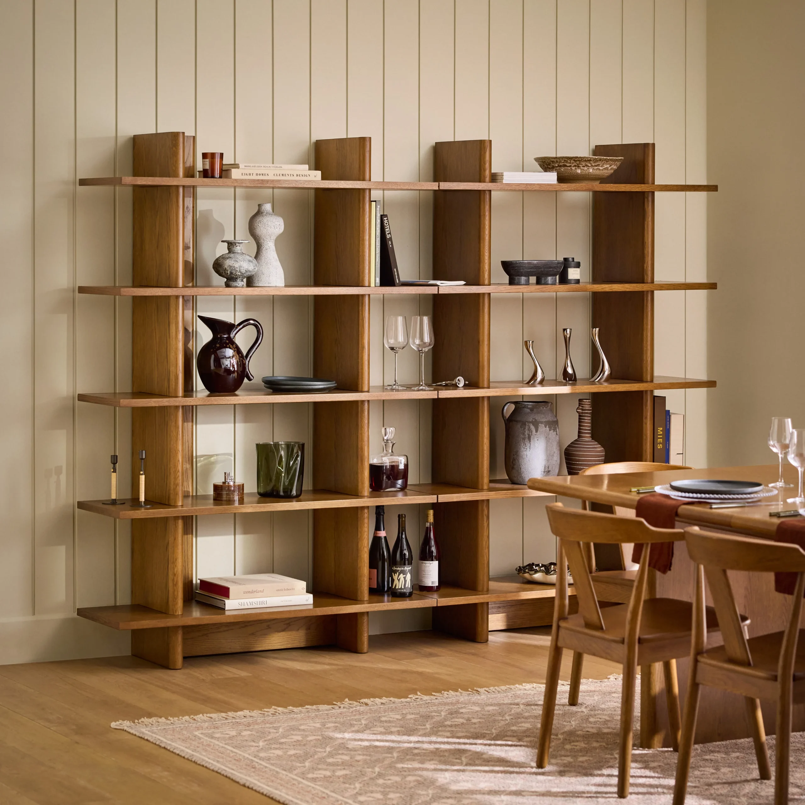 Torme 48_ Bookcase, Tall - Smoked Oak - Image 2