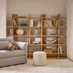 Torme 48_ Bookcase, Tall - White Oak
