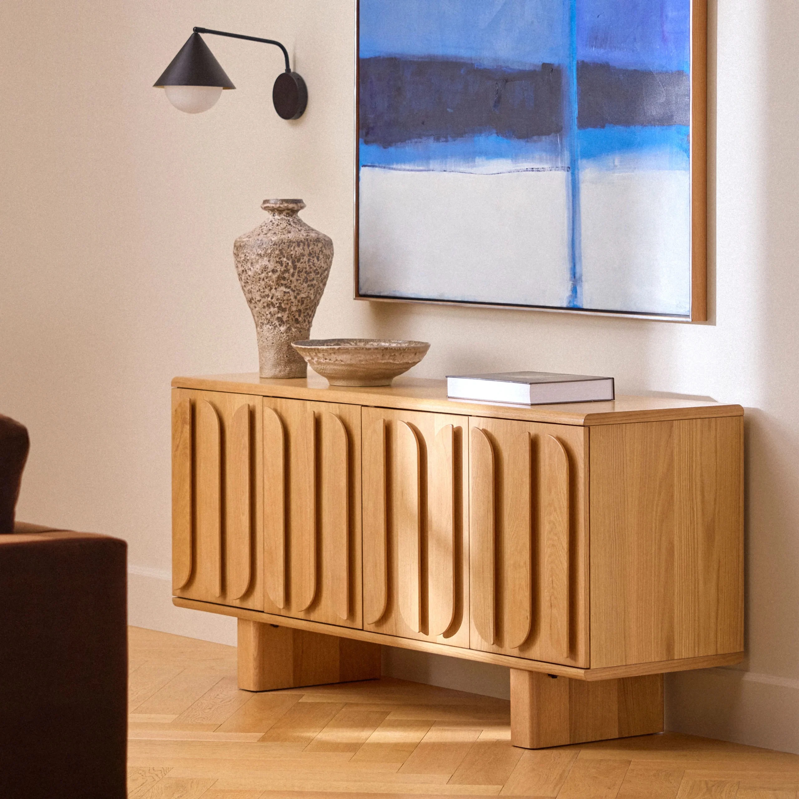 Ansel 63_ Sideboard - Natural Oak