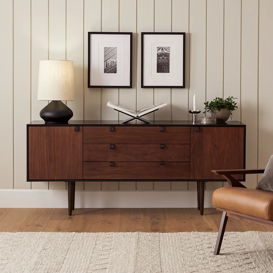 Envelo 71_ Sideboard - Walnut and Black - Image 2