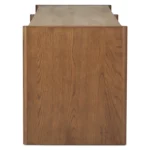 Torme 57_ Bookcase, Short - Smoked Oak