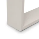 Lubek 84.5_ Outdoor Bench - Byron Gray