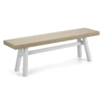 Sardis 56_ Outdoor Bench - Driftwood Gray