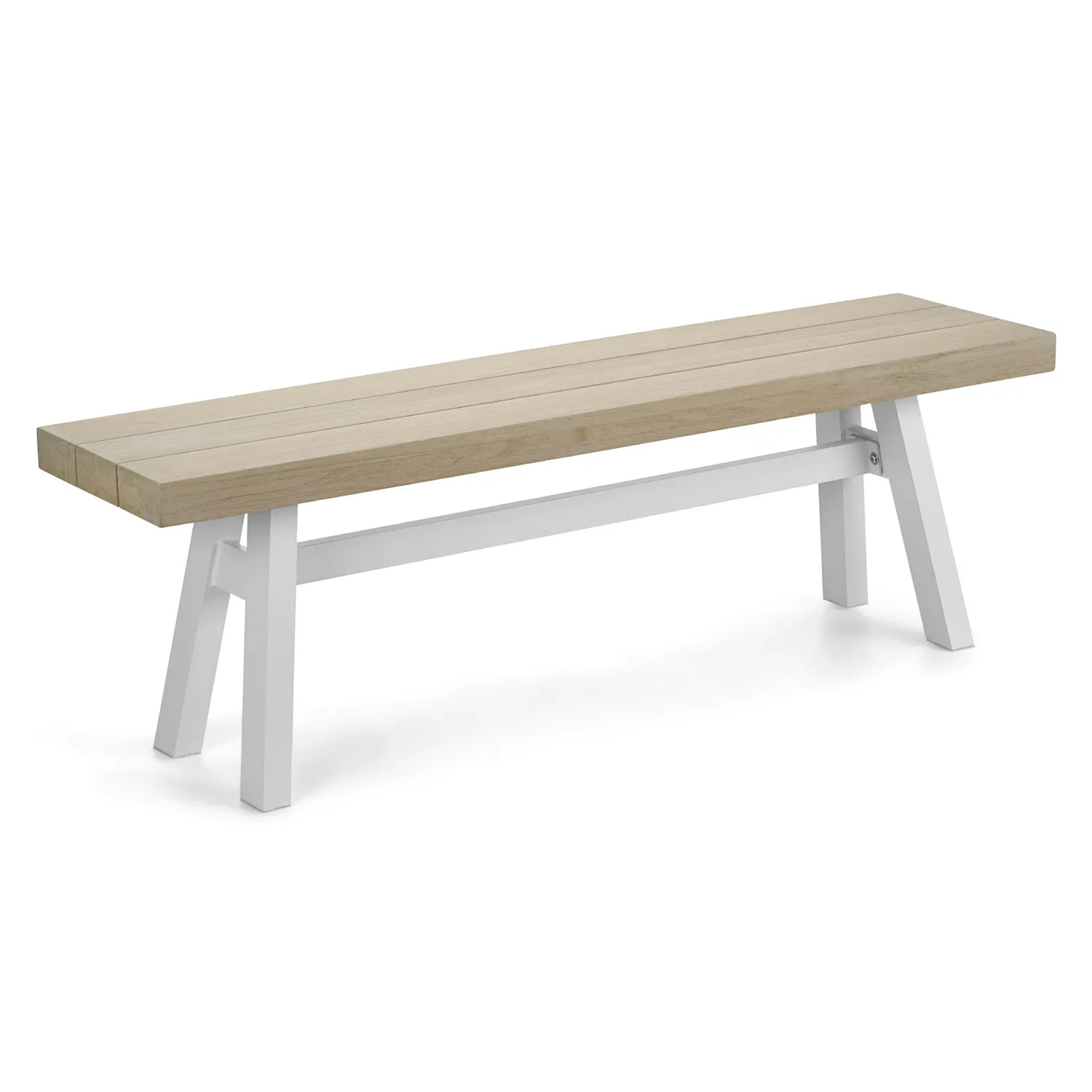 Sardis 56_ Outdoor Bench - Driftwood Gray - Image 9