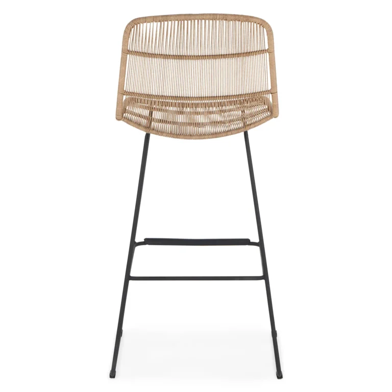 Selka Outdoor Bar Stool - Natural