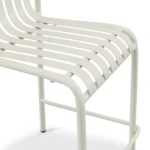Sarek Outdoor Stackable Counter Stool - Taupe