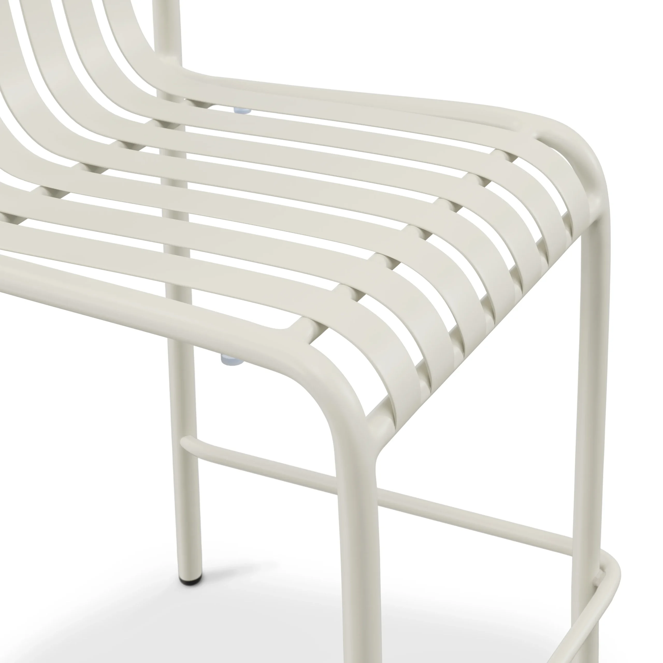 Sarek Outdoor Stackable Counter Stool - Taupe - Image 11
