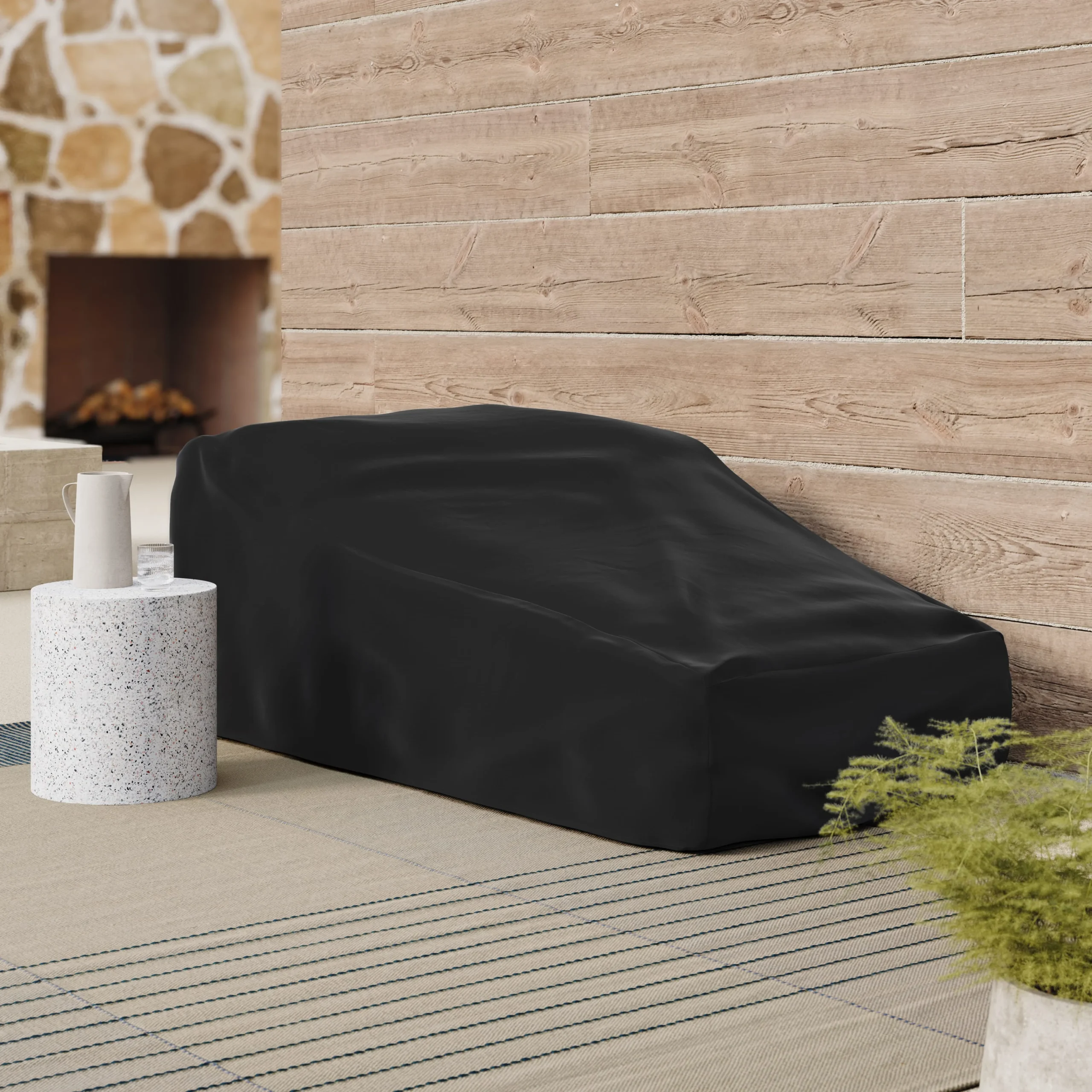 Lubek Outdoor Right Chaise Cover